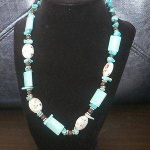 Turquoise Stone Necklace